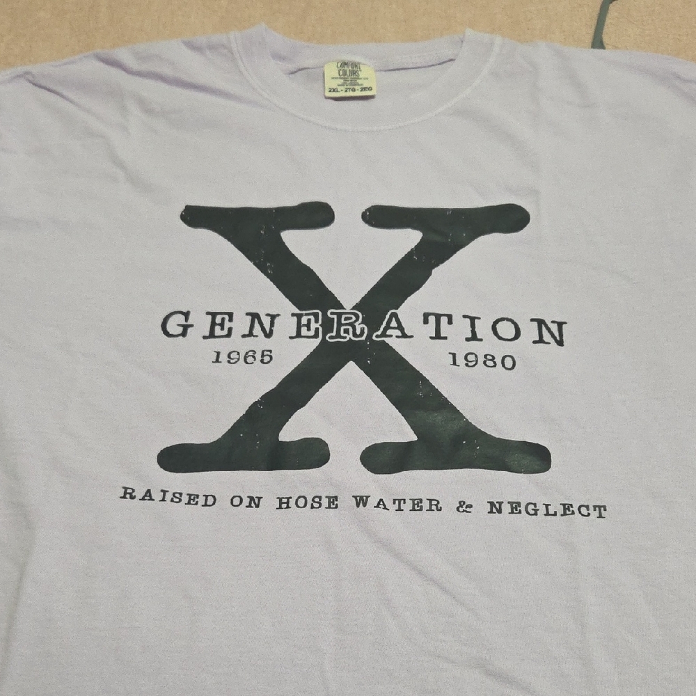 GENERATION Y Light Purple Graphic Tee